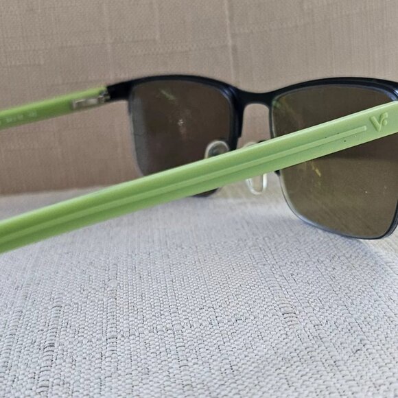 Vogue Men Eyeglasses/Sunglasses Frame Black/Green Tone VO4003 54[]18 140 Half Ri - Picture 7 of 12